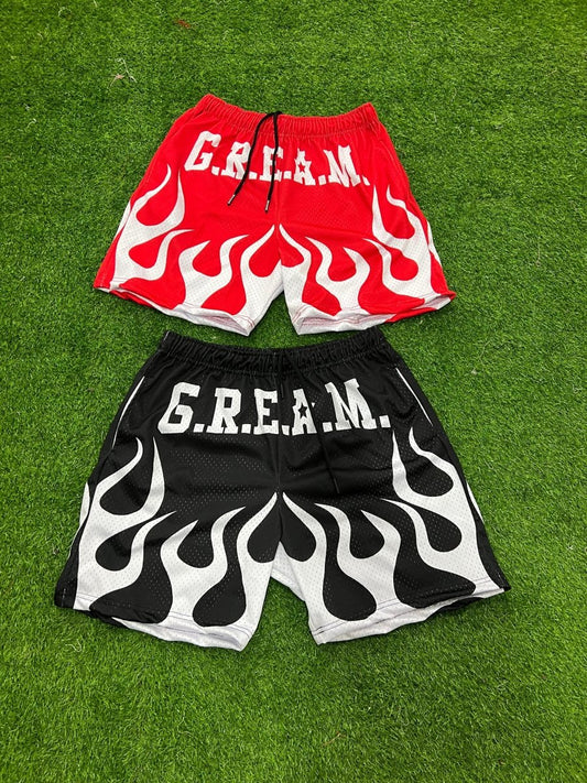 G.R.E.A.M Mesh Shorts - Gream Royal Clothing