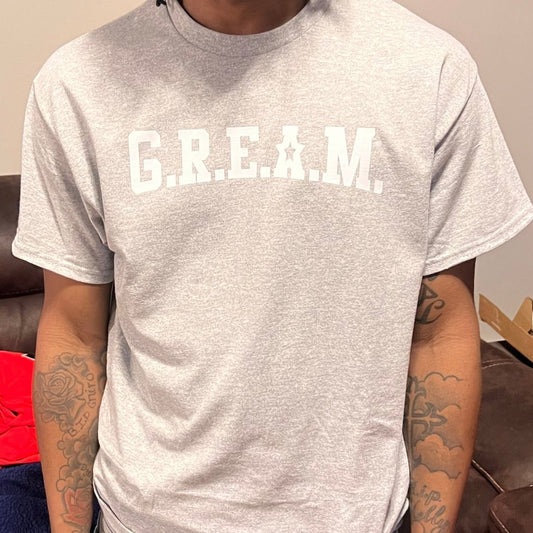 G.R.E.A.M. T-Shirt - Faith - Based Premium Cotton Tee | Gream Royal Clothing - Gream Royal ClothingCotton