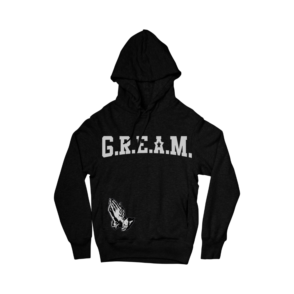 Prayer Hands - Pull Over Hoodie - Gream Royal ClothingCotton/Polyester